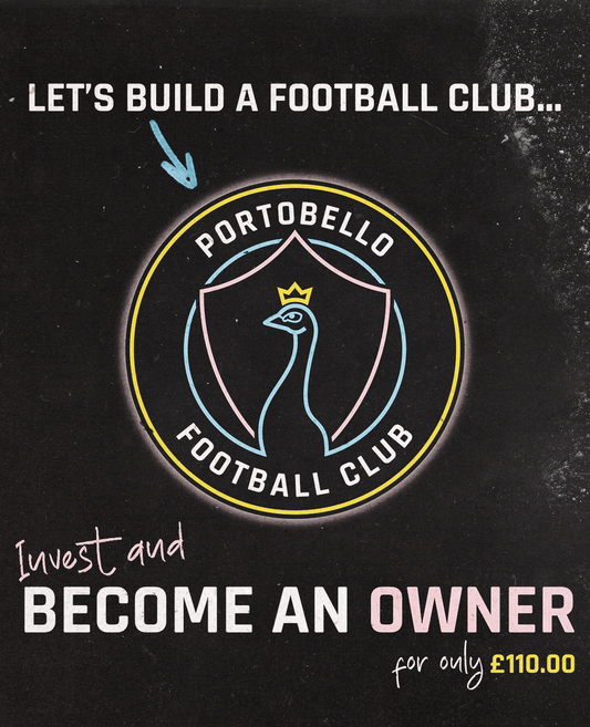 Invest and become an Owner (plus FREE JERSEY)